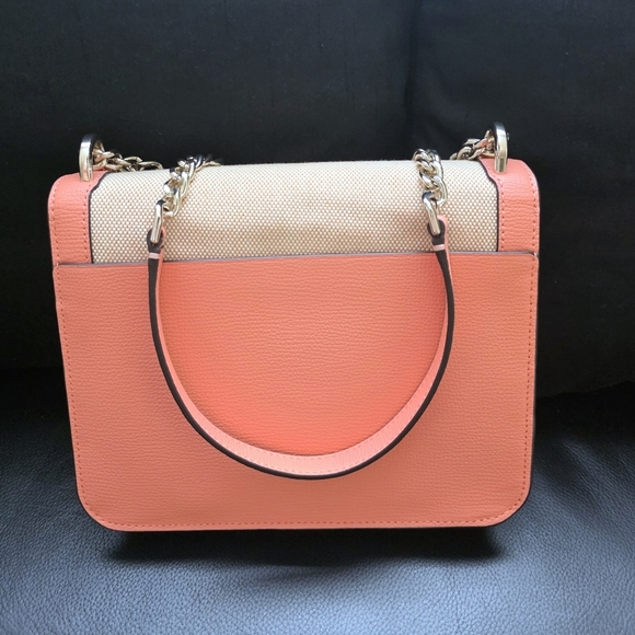 Kate Spade Peaches and Cream Crossbody Bag with Pineapple Accent Clasp - Picture 5 of 6